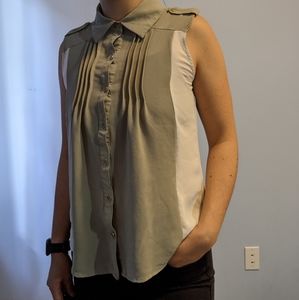 Button-up elegant top